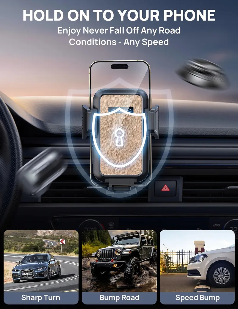Universele Autohouder Telefoon iPhone 15 14 13 12 Smartphones — foto 5