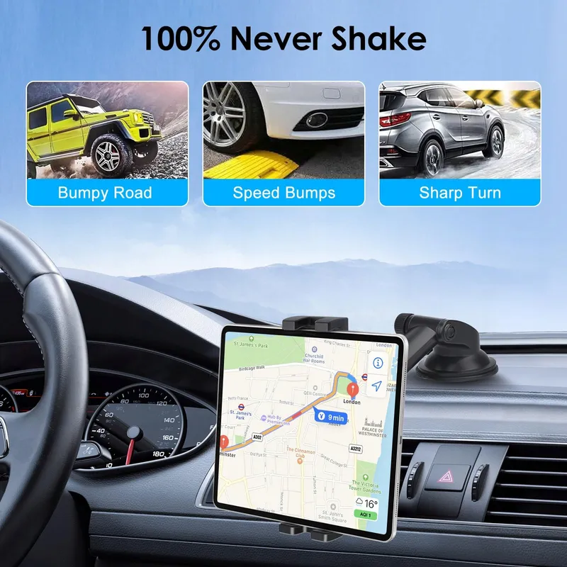 EEEKIT Tablethouder Auto 360 voor Ruit en Dashboard — foto 7