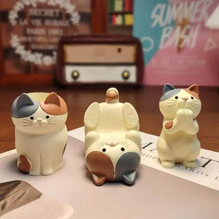 GMWYCZV Telefoonstandaard Grappige Kat Universeel Hars — miniatuur 4