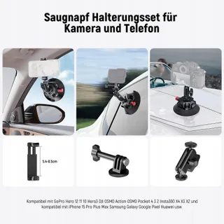 NEEWER Camerahouder 4,5 Inch Zuignap Magische Arm — miniatuur 2