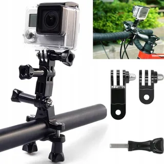 Set 2x Verstelbare Houder GoPro Hero en Andere Actiecamera's — miniatuur 3