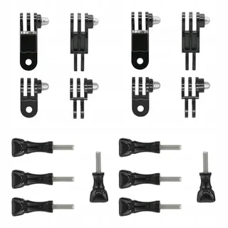 Set 2x Verstelbare Houder GoPro Hero en Andere Actiecamera's — miniatuur 1