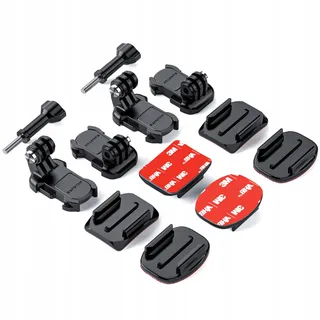 SAMETOP Zelfklevende Houders 3M Voor GoPro DJI Osmo Set 12-in-1 — miniatuur 1