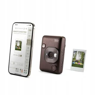 INSTAX Mini LiPlay 2 Instant Camera Deep Bronze Bluetooth — miniatuur 3