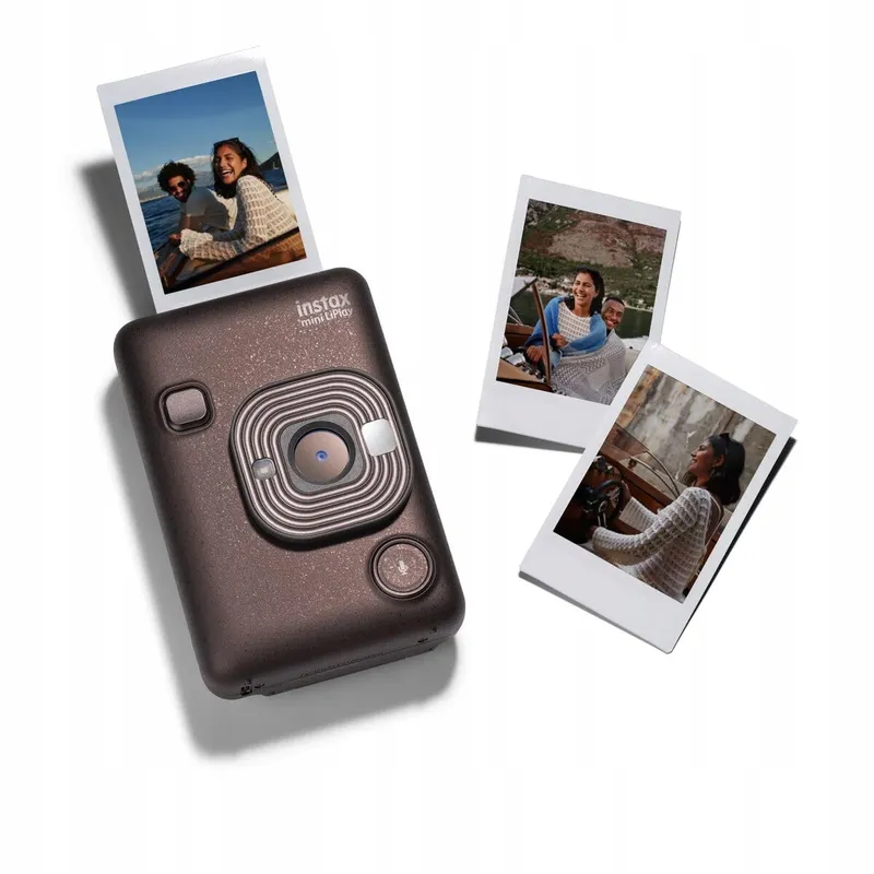 INSTAX Mini LiPlay 2 Instant Camera Deep Bronze Bluetooth — foto 2