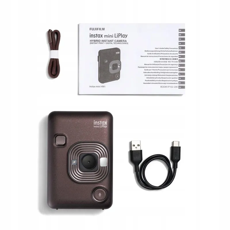INSTAX Mini LiPlay 2 Instant Camera Deep Bronze Bluetooth — foto 4