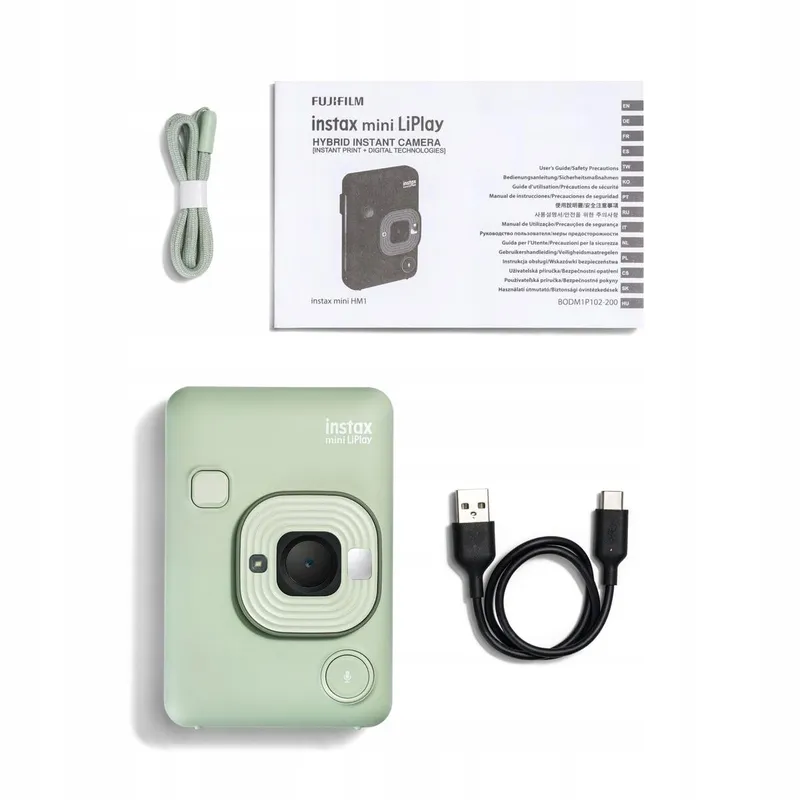 INSTAX Mini LiPlay 2 Instant Camera Matcha Groen — foto 4