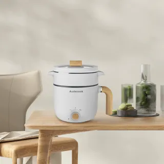 AUDECOOK Elektrische Pan en Stomer 1,5L Draagbare Mini Multicooker — miniatuur 7
