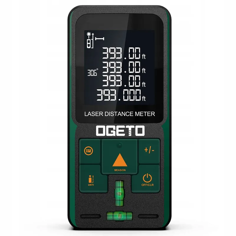 OGETO Laserafstandsmeter 120m LCD Hoek Pythagoras — foto 1