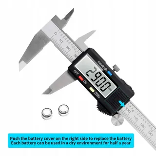 QFUN Digitale Schuifmaat 150mm Waterdicht Stofdicht LCD — miniatuur 1