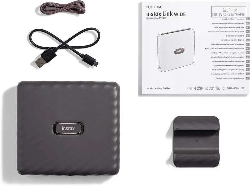 INSTAX LINK Smartphoneprinter Breed Formaat Mocha Grijs — foto 9