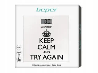BEPER Digitale Personenweegschaal Ultrasoon Met Accu Wit — miniatuur 5