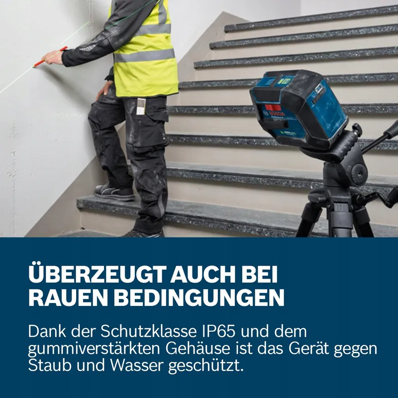 BOSCH Professional GLL 20-22 G Lijnlaser Groen 20m Binnen — foto 4
