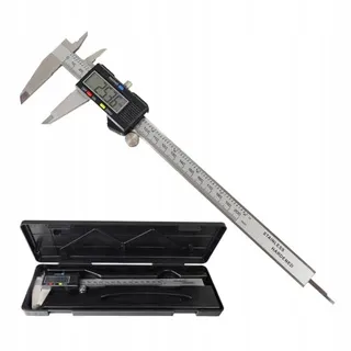 DÖNGES Digitale Schuifmaat 200mm LCD RVS — miniatuur 1