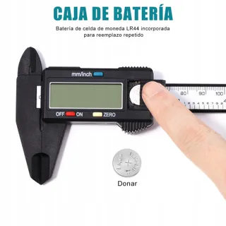 VINABO Digitale Schuifmaat 150mm 6 Inch Elektronisch Meetgereedschap LCD — miniatuur 5