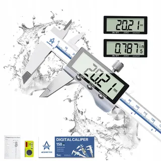 ACEMETER Digitale Schuifmaat 150mm Groot LCD Precisie — miniatuur 2