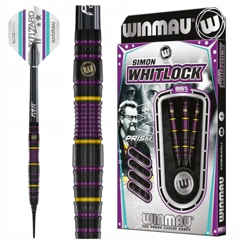WINMAU Dartset Simon Whitlock 85% Pro 18g 20g Soft Tip — foto 1