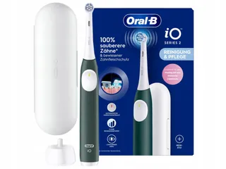 ORAL-B iO Series 2 Elektrische Tandenborstel 3 Modi Magnetisch Groen — miniatuur 7