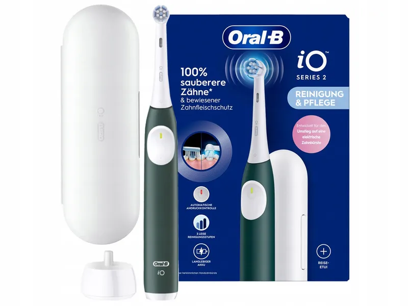 ORAL-B iO Series 2 Elektrische Tandenborstel 3 Modi Magnetisch Groen — foto 7