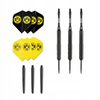 BORUSSIA DORTMUND Dartpijlen Set Unisex Zwart Geel Universele Maat — miniatuur 5