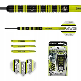 WINMAU MvG 85% Pro-Series 25g Dartset Met Flights En Shafts — miniatuur 5