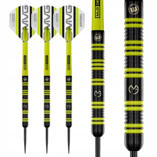WINMAU MvG 85% Pro-Series 25g Dartset Met Flights En Shafts — miniatuur 6