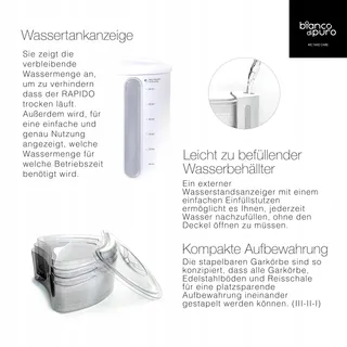 BIANCO DI PURO Rapido Stoompan 50% Sneller Strix BPA-Vrij — miniatuur 9