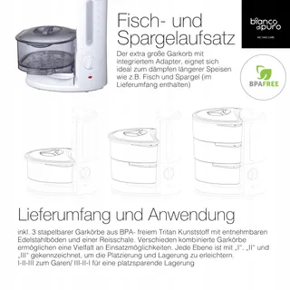 BIANCO DI PURO Rapido Stoompan 50% Sneller Strix BPA-Vrij — miniatuur 6