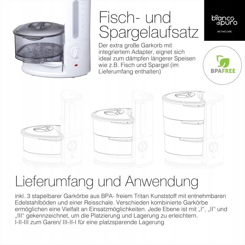 BIANCO DI PURO Rapido Stoompan 50% Sneller Strix BPA-Vrij — foto 6
