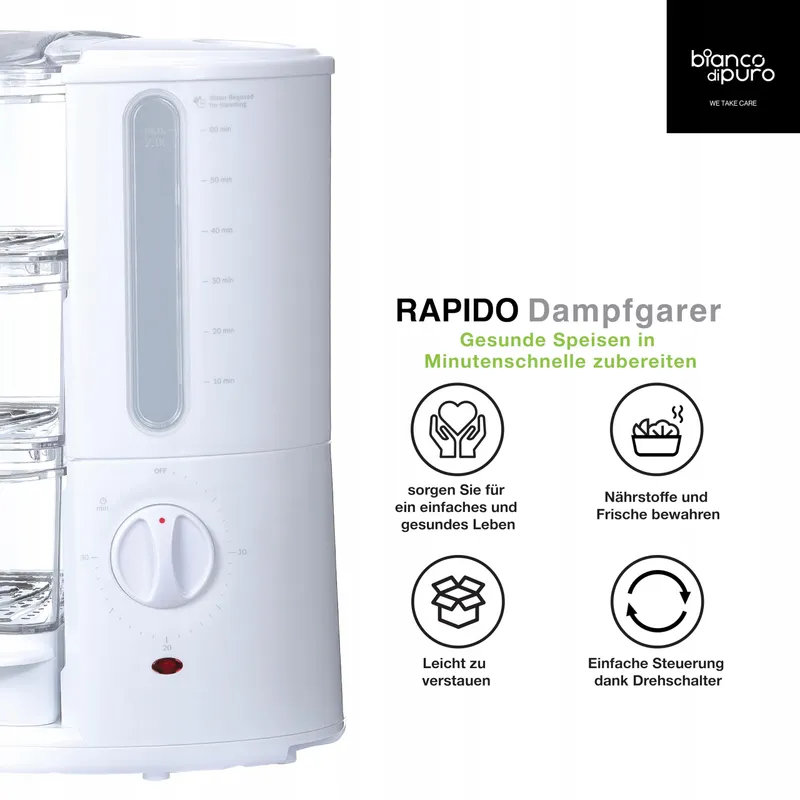 BIANCO DI PURO Rapido Stoompan 50% Sneller Strix BPA-Vrij — foto 2
