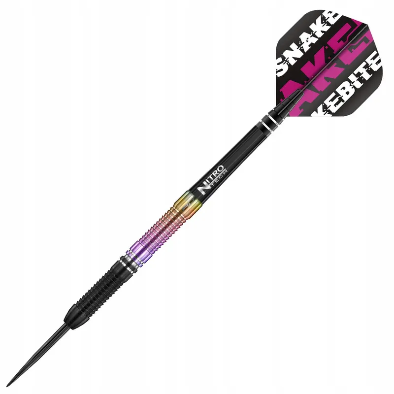 RED DRAGON Snakebite 2020 25g Wolfraam Darts met Flights — foto 3