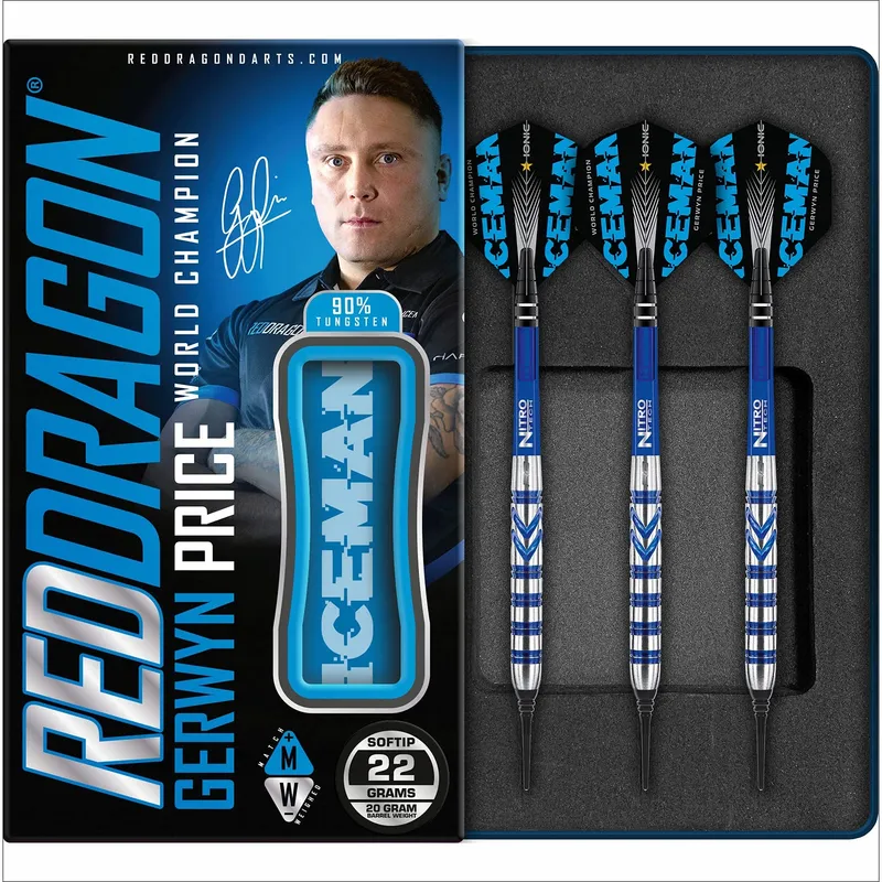 RED DRAGON Softtip Tungsten Dartpijlen Set Met Flights En Shafts — foto 1