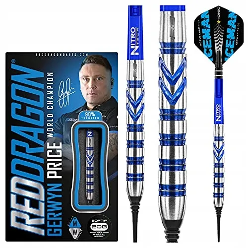 RED DRAGON Softtip Tungsten Dartpijlen Set Met Flights En Shafts — foto 4