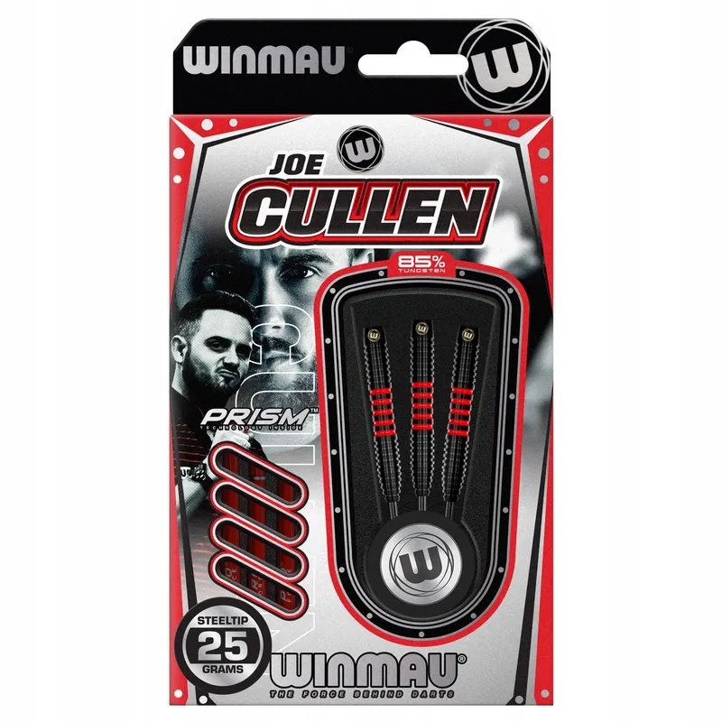 WINMAU Joe Cullen 85% 25g Professionele Dartset met Flights — foto 4