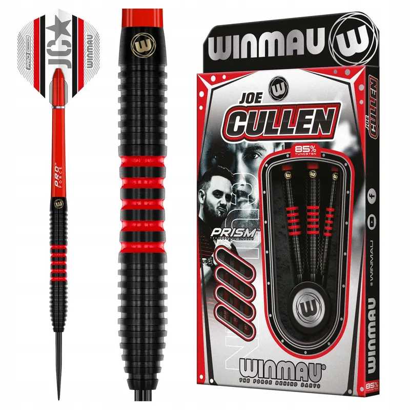 WINMAU Joe Cullen 85% 25g Professionele Dartset met Flights — foto 1