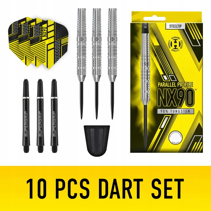 HARROWS NX90 Professionele Dartset 90% Wolfraam 26g Supergrip — foto 2