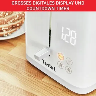 TEFAL TT6931 Sense Broodrooster 7 Standen Digitaal Wit — miniatuur 5
