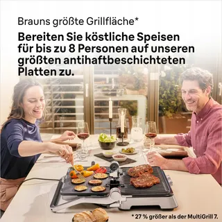 BRAUN MultiGrill 9 CG9047 Contactgrill Verwisselbare Platen 230°C — miniatuur 6