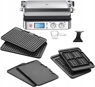 BRAUN MultiGrill 9 CG9047 Contactgrill Verwisselbare Platen 230°C — miniatuur 1