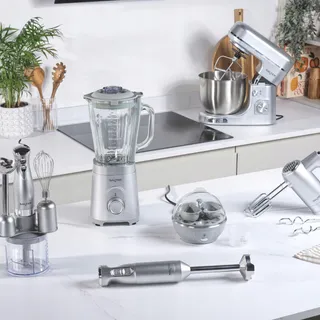 SALTER Aspen Blend & Whisk Pro Staafmixer 1000W Zilver — miniatuur 2