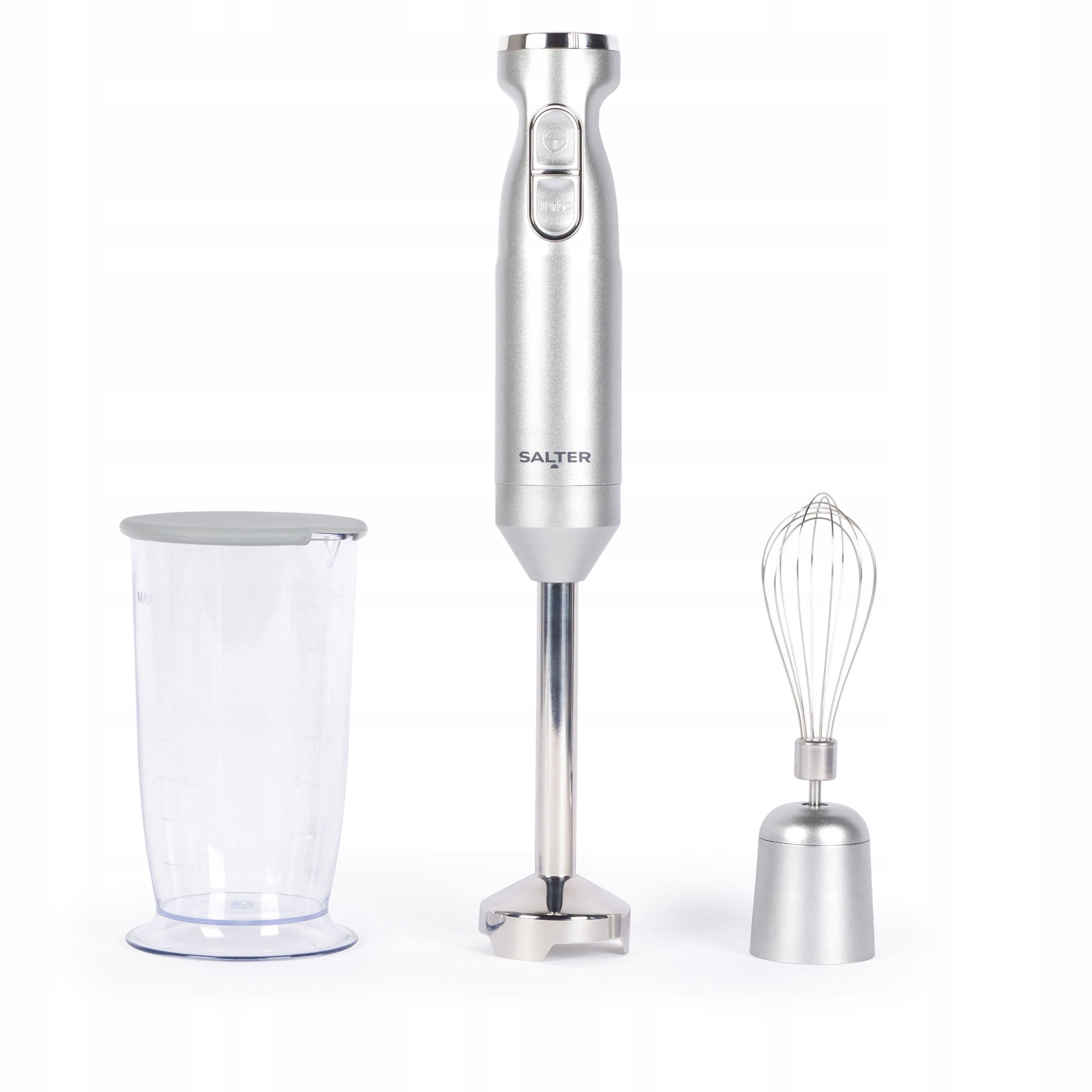 SALTER Aspen Blend & Whisk Pro Staafmixer 1000W Zilver