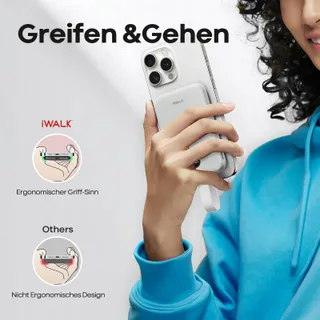 iWALK MagSafe Powerbank 10000mAh 15W 30W Snelladen USB-C LED — miniatuur 6