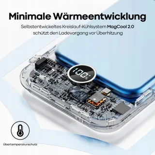 iWALK MagSafe Powerbank 10000mAh 15W 30W Snelladen USB-C LED — miniatuur 4