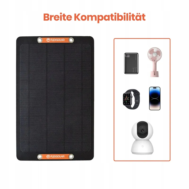 SOLARPANEL Zonnepaneel USB 6W 5V Oplader IP67 Smartphones — foto 2