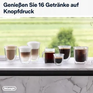 DE'LONGHI Rivelia Koffiezetapparaat LatteCrema 16 Dranken Grijs — miniatuur 6