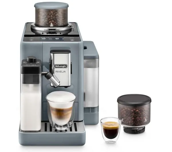 DE'LONGHI Rivelia Koffiezetapparaat LatteCrema 16 Dranken Grijs — foto 15