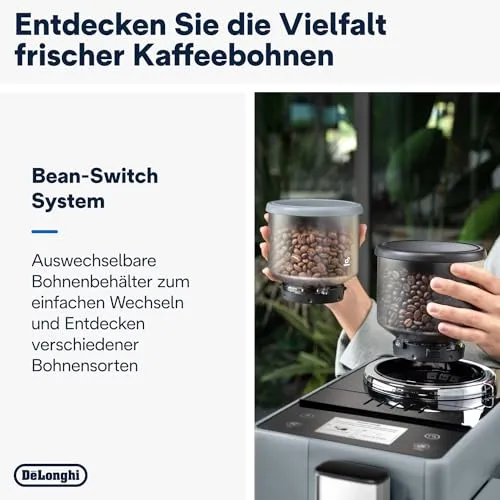 DE'LONGHI Rivelia Koffiezetapparaat LatteCrema 16 Dranken Grijs — foto 4