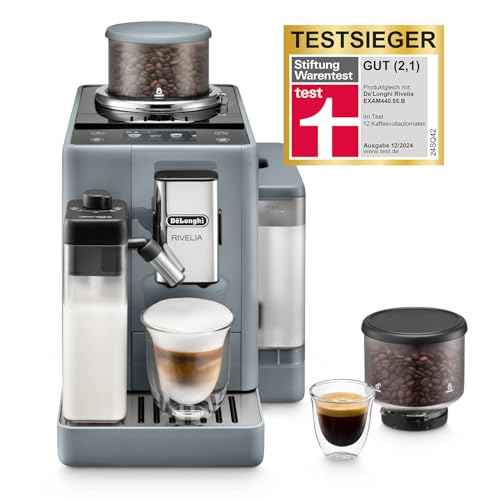 DE'LONGHI Rivelia Koffiezetapparaat LatteCrema 16 Dranken Grijs