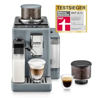 DE'LONGHI Rivelia Koffiezetapparaat LatteCrema 16 Dranken Grijs — miniatuur 1