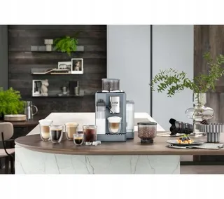 DE'LONGHI Rivelia Koffiezetapparaat LatteCrema 16 Dranken Grijs — miniatuur 11